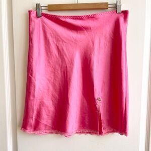 Betsey Johnson Vibrant Pink Mini Skirt
